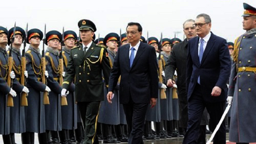 Primer ministro de China, Li Keqiang visita Rusia